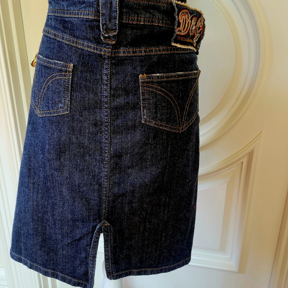 Dolce and Gabbana Vintage denim skirt